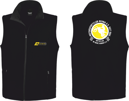 Softshellweste MC Rehna Logo